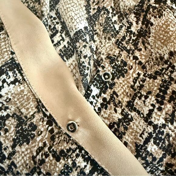 Maurices Size Large Animal Print Camisole Tank Babydoll Y2K Fairy Dainty - Picture 5 of 9